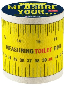 MEASURING TOILET ROLL - ROZMIAR MA ZNACZENIE
