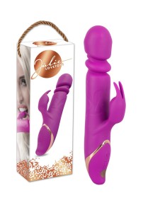 LUKSUSOWY WIBRATOR Z KRÓLICZKIEM I FUNKCJĄ PUSH