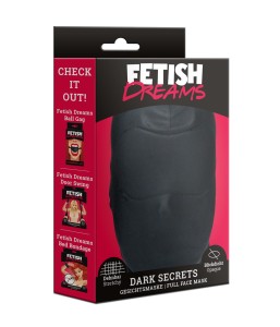 CZARNA MASKA FETISH DREAMS DARK SECRETS