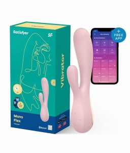 ELASTYCZNY WIBRATOR SATISFYER MONOFLEX 2 SILNIKI