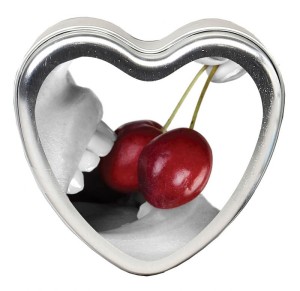 JADALNA ŚWIECA DO MASAŻU 3W1 EARTHLY BODY CHERRY