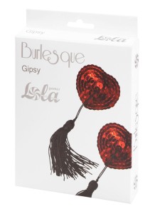 NAKŁADKI NA SUTKI BURLESQUE GIPSY RED