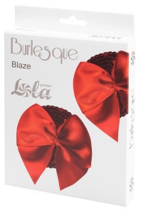 NAKŁADKI NA SUTKI BURLESQUE BLAZE RED