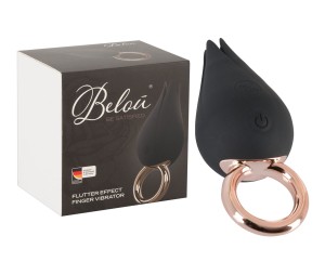 LUKSUSOWY WIBRATOR NA PALEC Z FLUTTER EFFECT USB