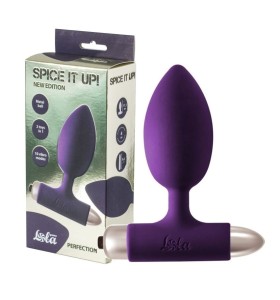 WIBRUJĄCY SILIKONOWY KOREK ANALNY SPICE IT UP PERFECTION 