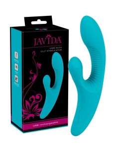 WIBRATOR JAVIDA ZE STYMULACJĄ ŁECHTACZKI USB