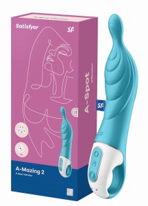 WIBRATOR SATISFYER A-MAZING 2 - MASAŻ PUNKTU G ORAZ A