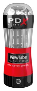 MASTURBATOR SSĄCY PDX VIEW TUBE SEE THRU STROKER