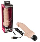 REALISTYCZNY WIBRATOR CLASSIC SILICONE NR 4 USB