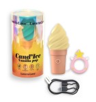 MASAŻER ŁECHTACZKI CAND'ICE VANILLA POP USB