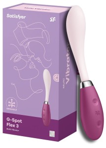 ELASTYCZNY MULTI WIBRATOR SATISFYER G-SPOT FLEX 3
