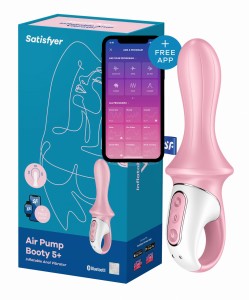 POMPOWANY WIBRATOR SATISFYER AIR PUMP BOOTY 5 APP 