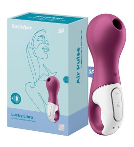 MASAŻER ŁECHTACZKI SATISFYER LUCKY LIBRA AIRPULSE I WIBRACJE
