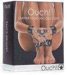 ZESTAW KAJDANEK NA RĘCE I NOGI SHOTS OUCH!