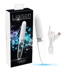 WIBRATOR LIAISON LED STRAIGHT ZE SZKŁA I SILIKONU