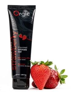 ORGIE LUBRYKANT LUBE TUBE STRAWBERRY KISSABLE