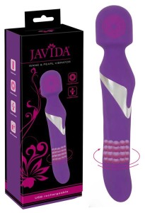 JAVIDA WAND DWUFUNKCYJNY MASAŻER Z FUNKCJĄ WIBRATORA - 2 SILNIKI