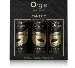 ZESTAW OLEJKÓW DO MASAŻU ORGIE TANTRIC 3 X 30 ML