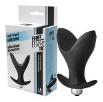 CZARNY WIBRUJĄCY KOREK ANALNY ANCHOR PLUG FANTASSTIC 