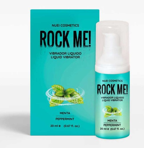 ŻEL STYMULUJĄCY WIBRATOR W PŁYNIE ROCK ME! LIQUID VIBRATOR MINT 1