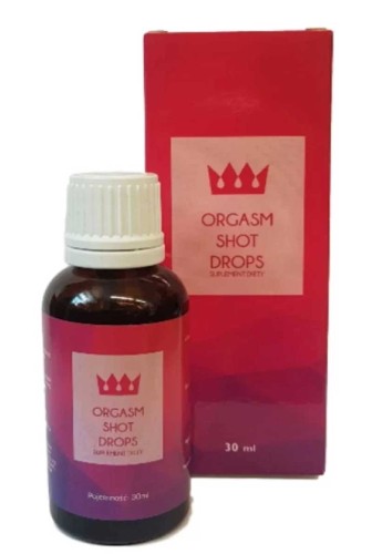 KROPLE STYMULUJĄCE ORGASM SHOT DROPS 30 ML