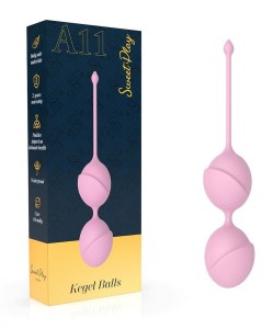 SILIKONOWE RÓŻOWE KULKI GEJSZY SWEET PLAY