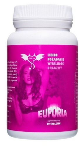 EUFORIA - TABLETKI DLA KOBIET NA ZWIĘKSZENIE LIBIDO 60 SZT.