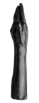 PLUG DILDO RĘKA DO FISTINGU ALL BLACK 36 CM DŁUGOŚCI