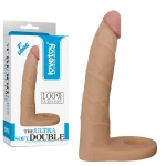 NAKŁADKA NA PENISA DO PODWÓJNEJ PENETRACJI LOVETOY ULTRA SOFT DOUBLE 7