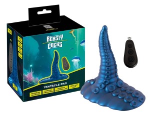 WIBRATOR MACKA OŚMIORNICY Z SZEROKA PODSTAWĄ TENTACLE PAD BEASTY COCKS