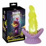 PASSIONATE PLANT PODŚWIETLANE ELASTYCZNE DILDO FANTASY Z PŁYNNEGO SILIKONU