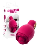 WIBRATOR ORAL FUN PULSUJĄCY I ROTUJĄCY JĘZYK STYMULACJA ORALNA USB
