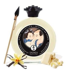 Jadalna Waniliowa Biała Czekolada Do Malowania Ciała SHUNGA 100 ml