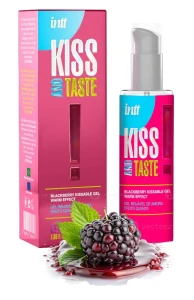 INTT Kiss and Taste! Jadalny Żel Intymny Rozgrzewający Jeżyna 55 Ml