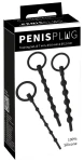 Zestaw Silikonowych Dilatorów Penisplug Training Set – 3 szt.