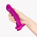 Fun Factory Dildo Magnum-purple hand.jpg