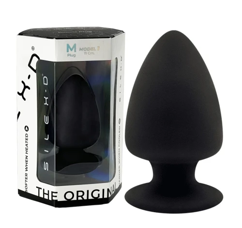 SilexD korek analny Model 1 Rozmiar M Black_MIN.jpg