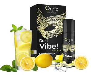 Żel Stymulujący Orgie Dual Vibe Lemon Gin & Tonic 15 ml