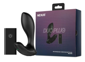 Nexus Duo Plug Medium Wibrujący Korek Analny Masażer Prostaty z Pilotem