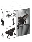 Koronkowe Majtki Strap-On z Dildem i Pas do Pończoch
