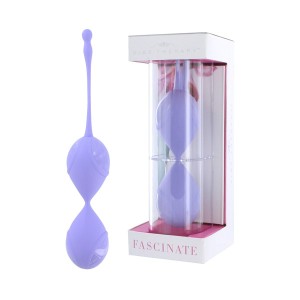 PODWÓJNE KULKI VIBE THERAPY FASCINATE PURPLE