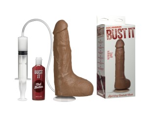 DOC JOHNSON REALISTYCZNE DILDO BUST IT Z WYTRYSKIEM