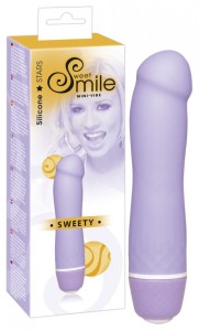 SILIKONOWY MINI WIBRATOR SMILE SWEETY 7 WIBRACJI