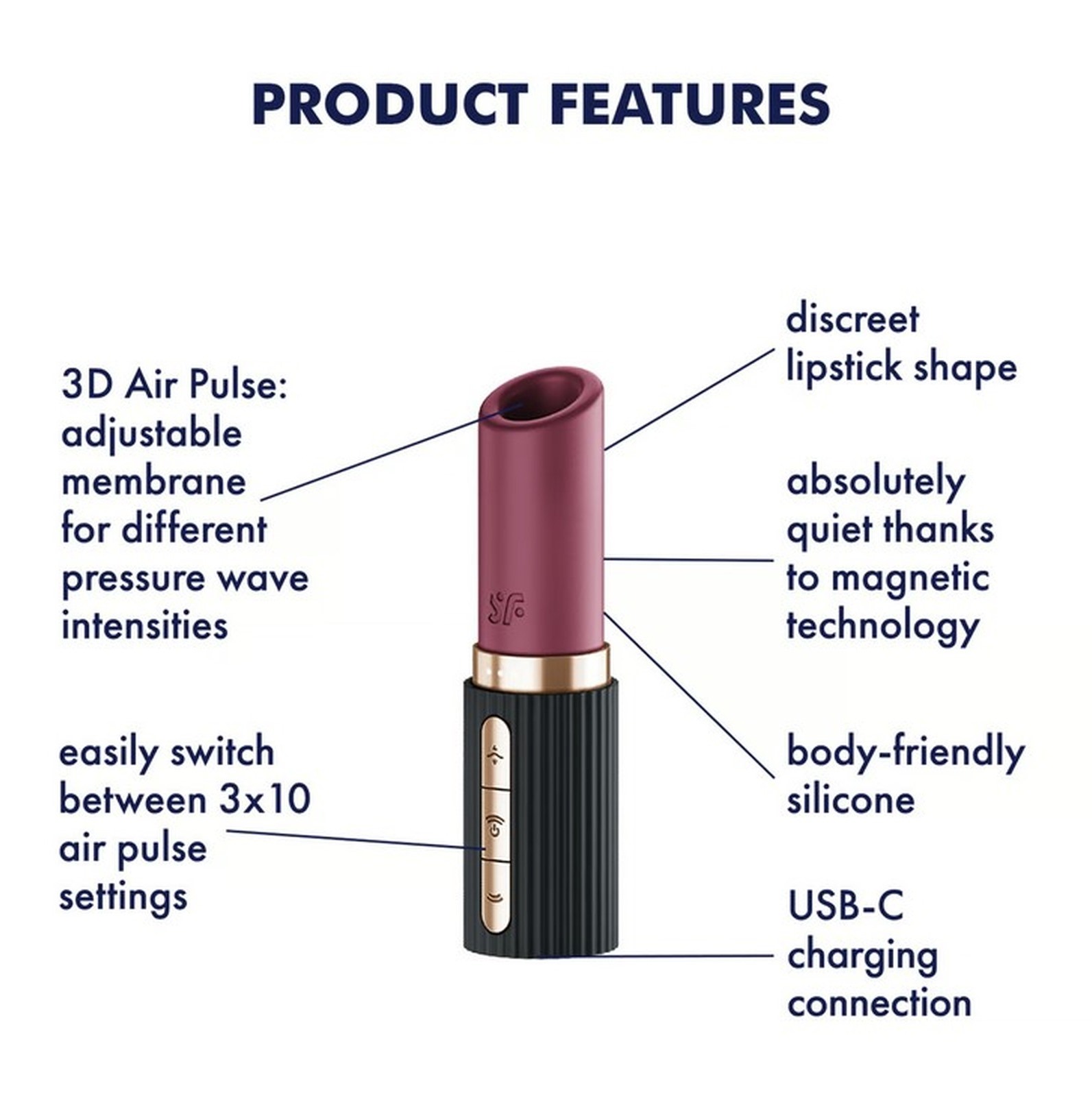 masażer Satisfyer Pro 2 Kiss