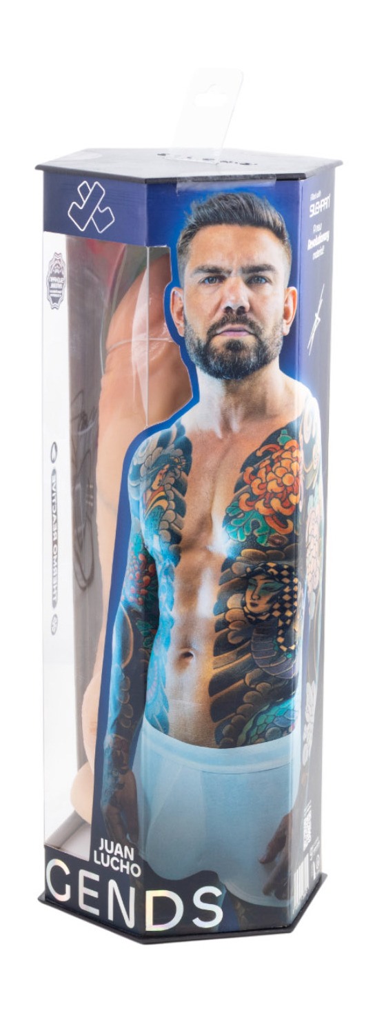 Realistyczne Dildo Premium SILEXD Legends Porno Juan Lucho 9"