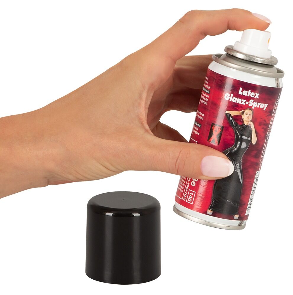 spray nabłyszczający do latexu