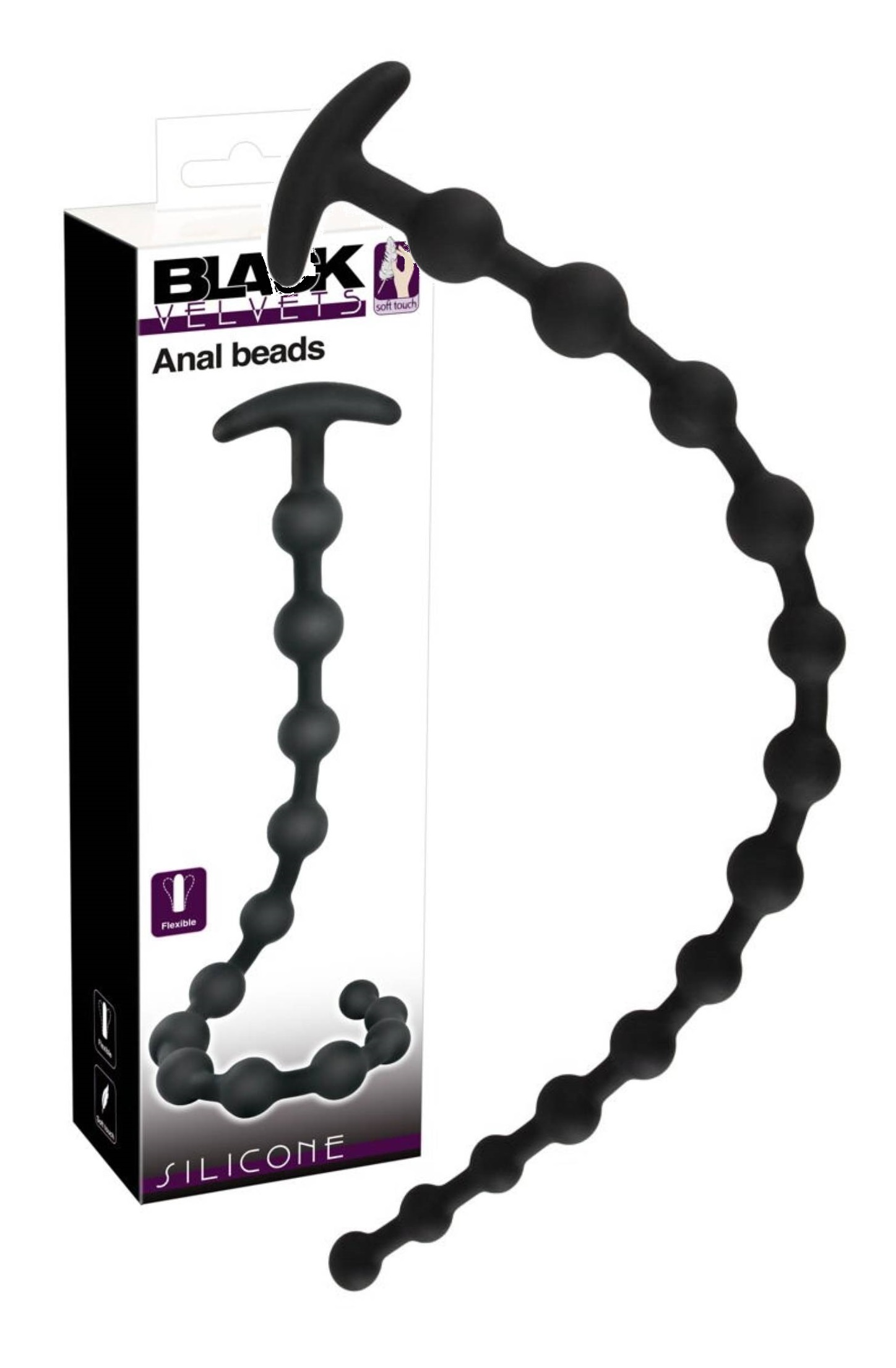 bardzo długie koraliki analne