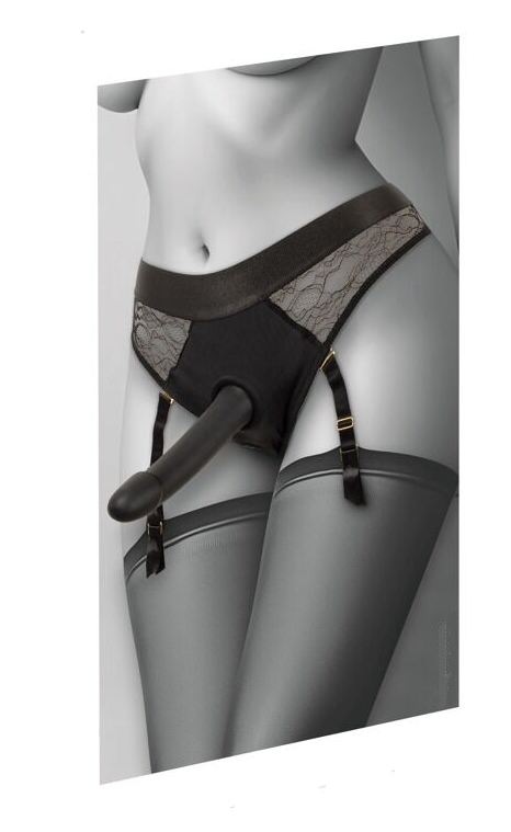 Koronkowe Majtki Your Strap-On Briefs & Dildo