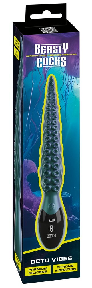 WIBRATOR MACKA OŚMIORNICY BEASTY COCKS OCTO VIBES 9 TRYBÓW DRGAŃ
