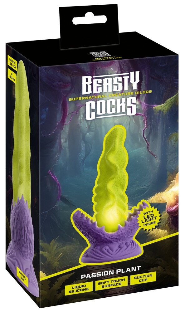 Świecące dildo Passionate Plant od Beasty Cocks 
